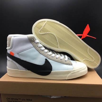 Nike OFF-WHITE x NIKE BLAZER MID Shoes For Men size 39-45 in 101101