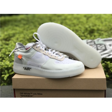 Nike OFF-WHITE x NIKE AF1 Shoes For Men size 39-45 in 101102