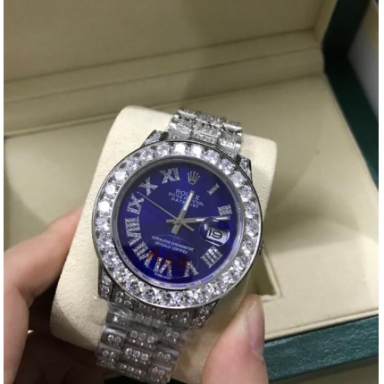 Rolex Date-Just Watches fully iced rolex  in 101372