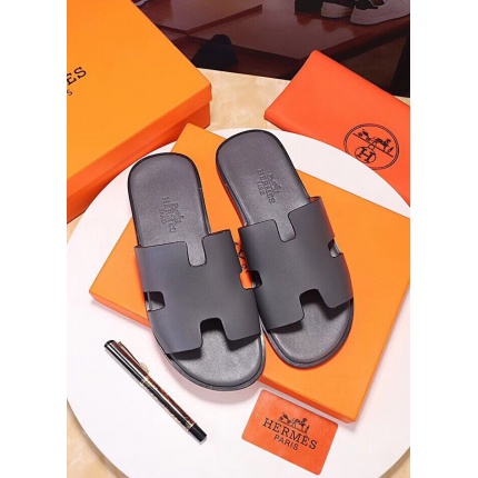 2018 New Arrivals Top quality Hermes Slippers For Men size 38-46 in 106600