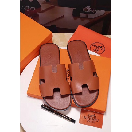 2018 New Arrivals To quakity Hermes Slippers For Men size 38-46 in 106605