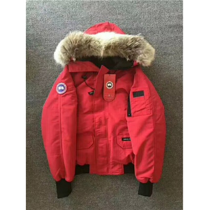 New Canada Goose Down Jackets Wild wolf sweater collar for Men XS-XXL in 110197