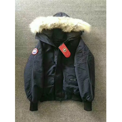 New Canada Goose Down Jackets Wild wolf sweater collar for Men XS-XXL in 110201