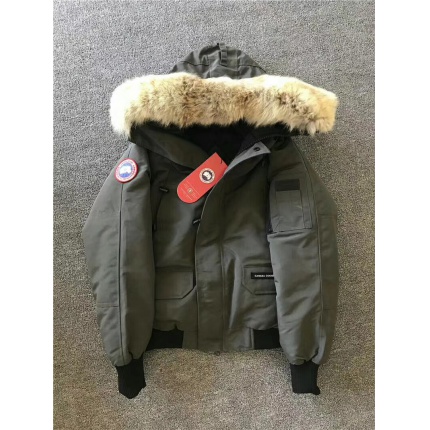 New Canada Goose Down Jackets Wild wolf sweater collar for Men XS-XXL in 110203