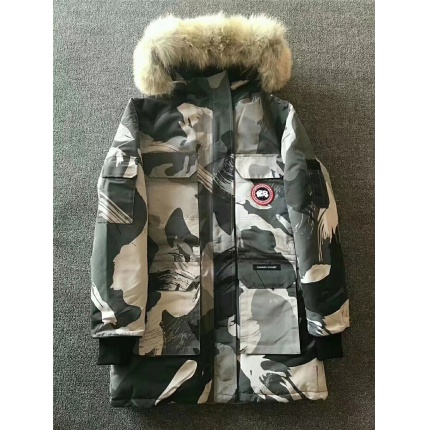New Canada Goose Down Jackets Wild wolf sweater collar for Men XS-XXL in 110204