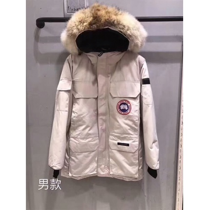 New Canada Goose Down Jackets Wild wolf sweater collar for Men XS-XXL in 110206