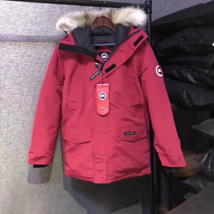 New Canada Goose Down Jackets Wild wolf sweater collar for Men XS-XXL in 110207