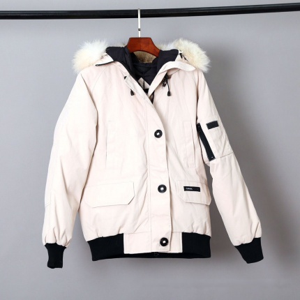 New Canada Goose Down Jackets Wild wolf sweater collar for Women XS-XXL in 110226