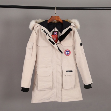 New Canada Goose Down Jackets Wild wolf sweater collar for Women XS-XXL in 110241