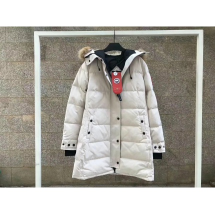 New Canada Goose Down Jackets Wild wolf sweater collar for Women XS-XXL in 110250