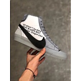 2018 New OFF White 1 A1 Blazer Mid Grim Reaper OW Sneakers  in 111469