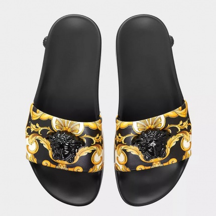 2019 New Arrivals New Colors Versace Chain slippers For unisex  in 116723