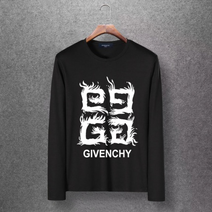Givenchy Long Sleeve T-shirts For Men in 121173