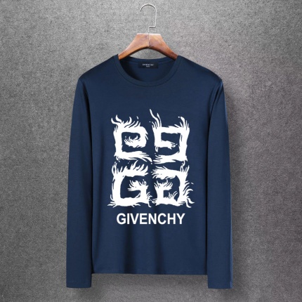 Givenchy Long Sleeve T-shirts For Men in 121174