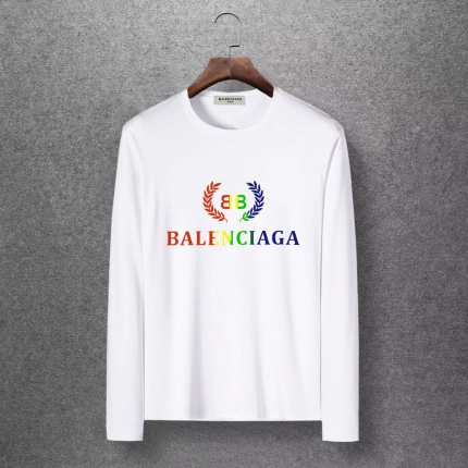 Balenciaga Long Sleeve T-shirts For Men in 121175