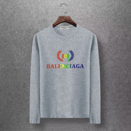 Balenciaga Long Sleeve T-shirts For Men in 121176