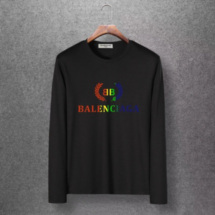 Balenciaga Long Sleeve T-shirts For Men in 121177
