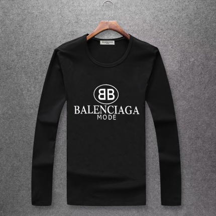 Balenciaga Long Sleeve T-shirts For Men in 121180