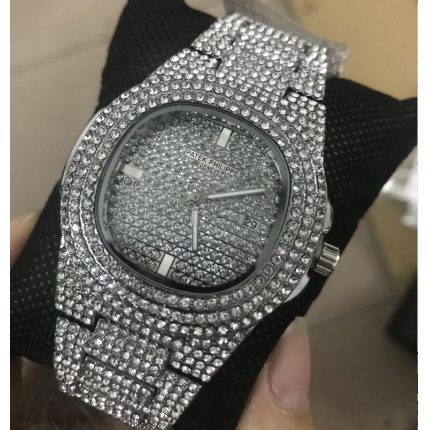 Cheap Patek Philippe iced quartz Watches in 121371