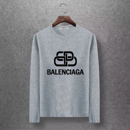 Balenciaga Long Sleeve T-shirts For Men in 122028