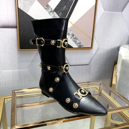 New Arrivals Versace Boots For Women in 123231