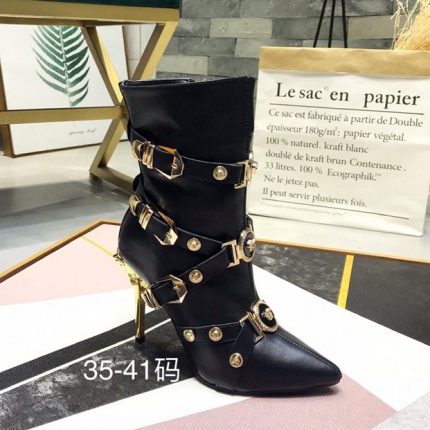 New Arrivals Versace Boots For Women in 123233