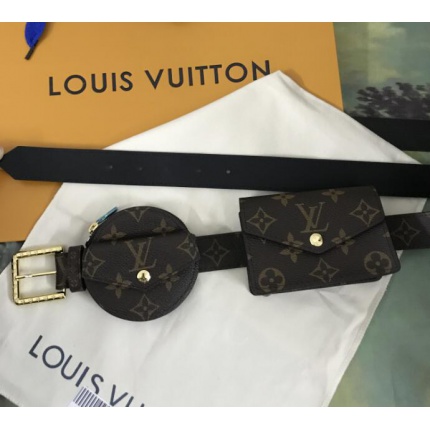 New Arrivals Louis Vuitton Daily Multi Pocket Belt in 124772