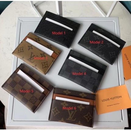 New  Arrivals Louis Vuitton Card Holders in 124906