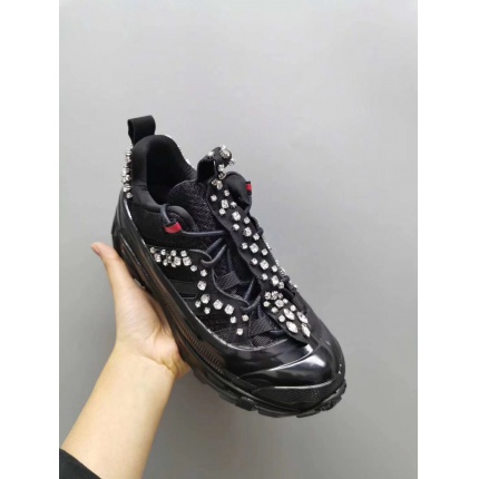 New Arrivals Diamond Burberry Sneakers For Women in 127377