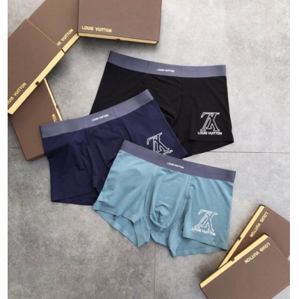 Louis Vuitton Underwear For Men in one pack 3 Pcs in 128780