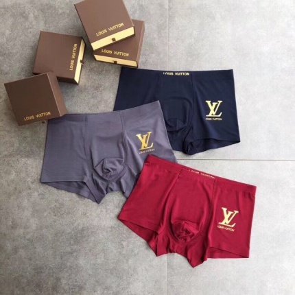 Louis Vuitton Underwear For Men in one pack 3 Pcs in 128781