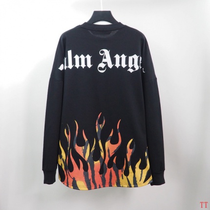 Palm Angels Long Sleeve T-shirts For oversize in 131998