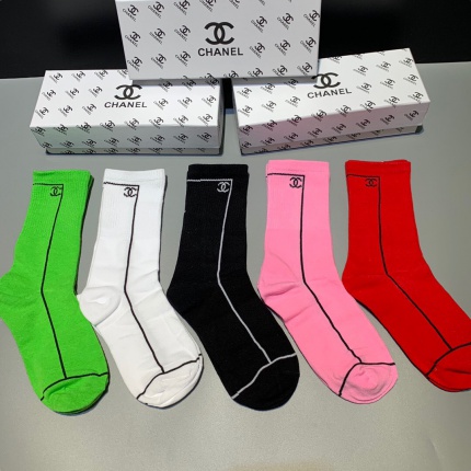 New Arrivals C*C Socks A Pack in 132213