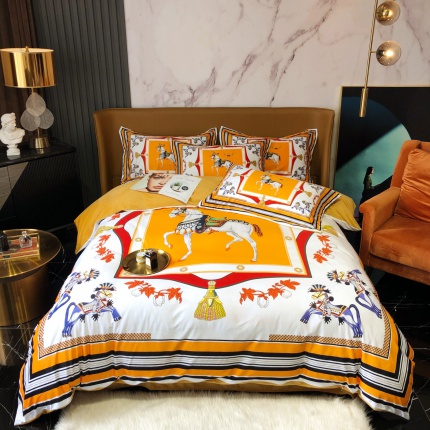 Hermes AAA Quality Bed Sheets in 132732