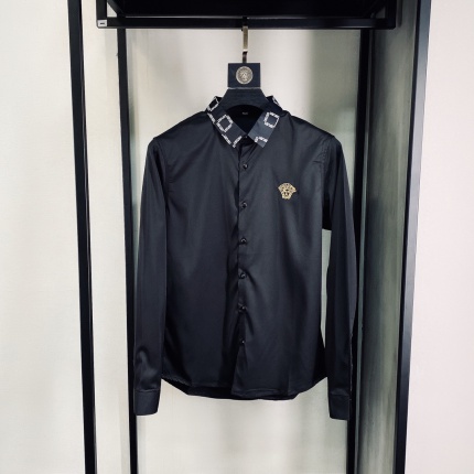 Versace Long-Sleeved Polo Shirts in 133043