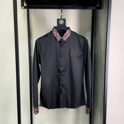 Versace Long-Sleeved Polo Shirts in 133044