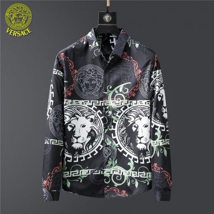 Versace Long-Sleeved Polo Shirts in 133047