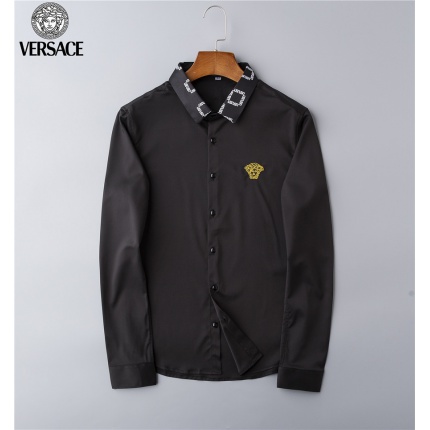 Versace Long-Sleeved Polo Shirts in 133049