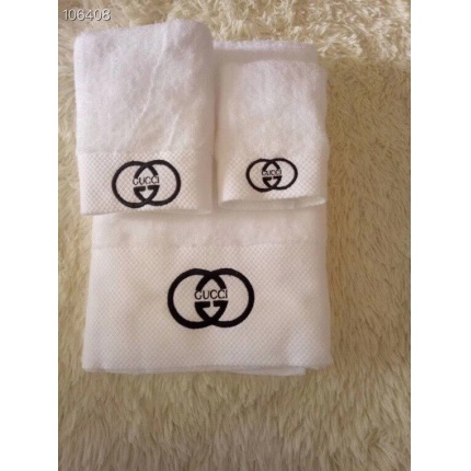 New Arrivals Gucci Bath Towels a set in 133675