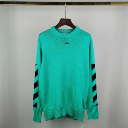 New Arrivals OFF White Sweaters in over size in 133733