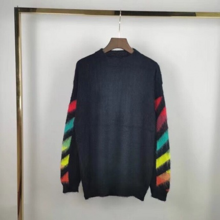 New Arrivals OFF White Sweaters in over size in 133735