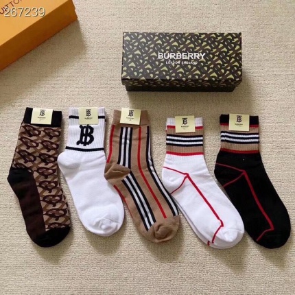 New Arrivals Burberry Socks A Pack in 133951