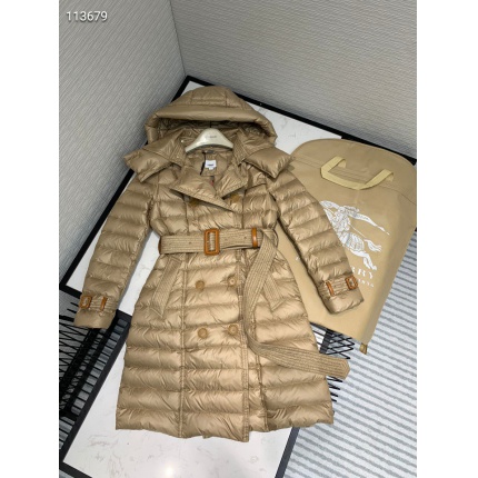 New Arrivals Burberry Thick Coats For Women in 134092