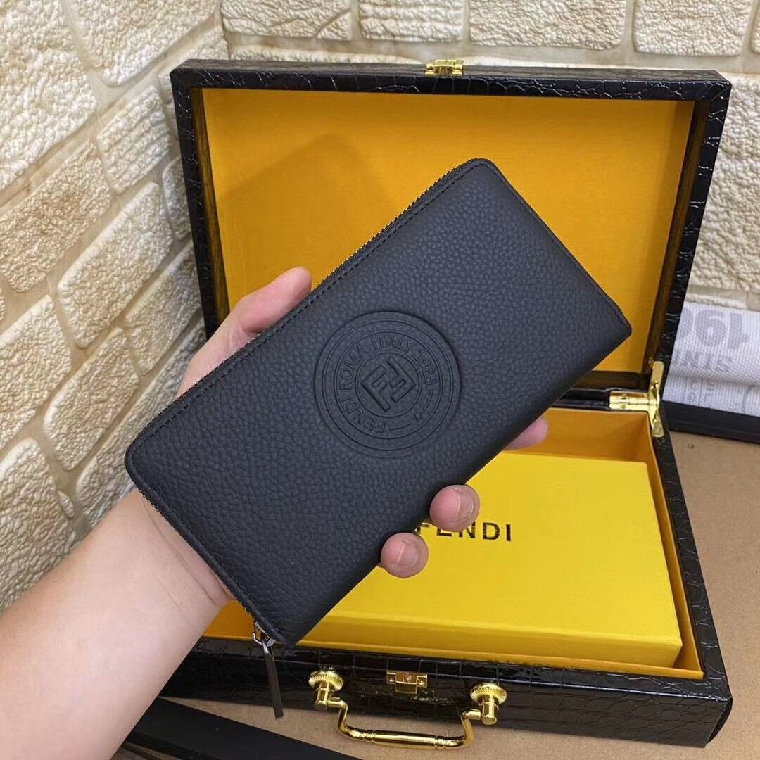Cheap New Arrivals Fendi AAA Wallets in 134225, $55 USD- [IB134225] - Replica Fendi AAA Wallet