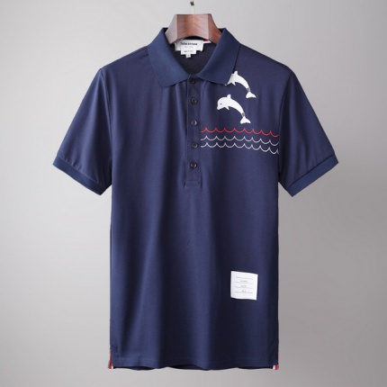 Thom Browne Polo T-Shirts for Men in 135379
