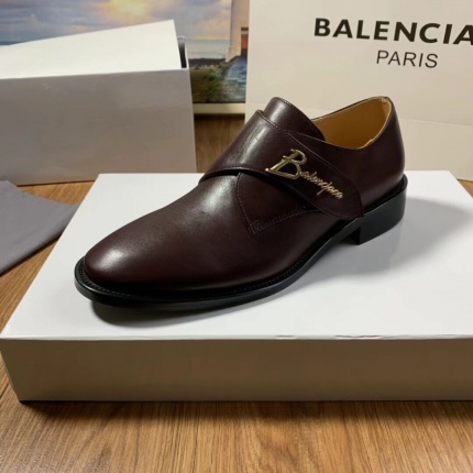 New Arrivals Top quality Balenciaga Leather Shoes For Men in 135600