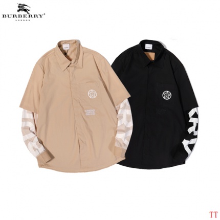 Burberry Long-Sleeved Polo Shirts in 139043