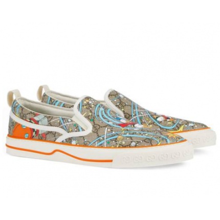 New Arrivals Gucci Tennis Shoes  in 140451