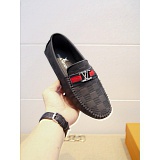 Louis Vuitton Leather Loafers For Men in 138050