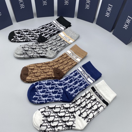 Dior Socks a pack within 5 pairs in 144579